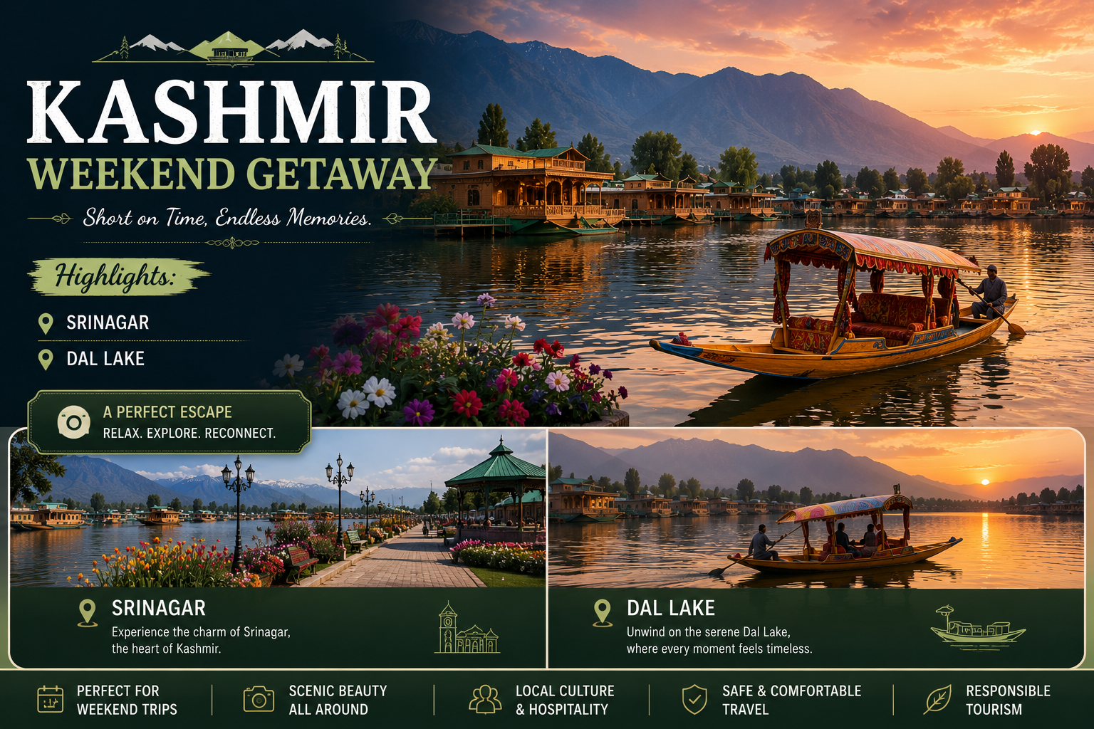 Kashmir Weekend Getaway